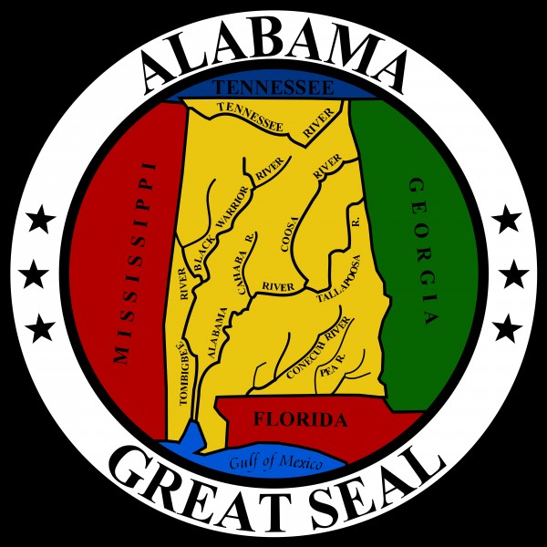 Alabama State Seal by Fun With Flags